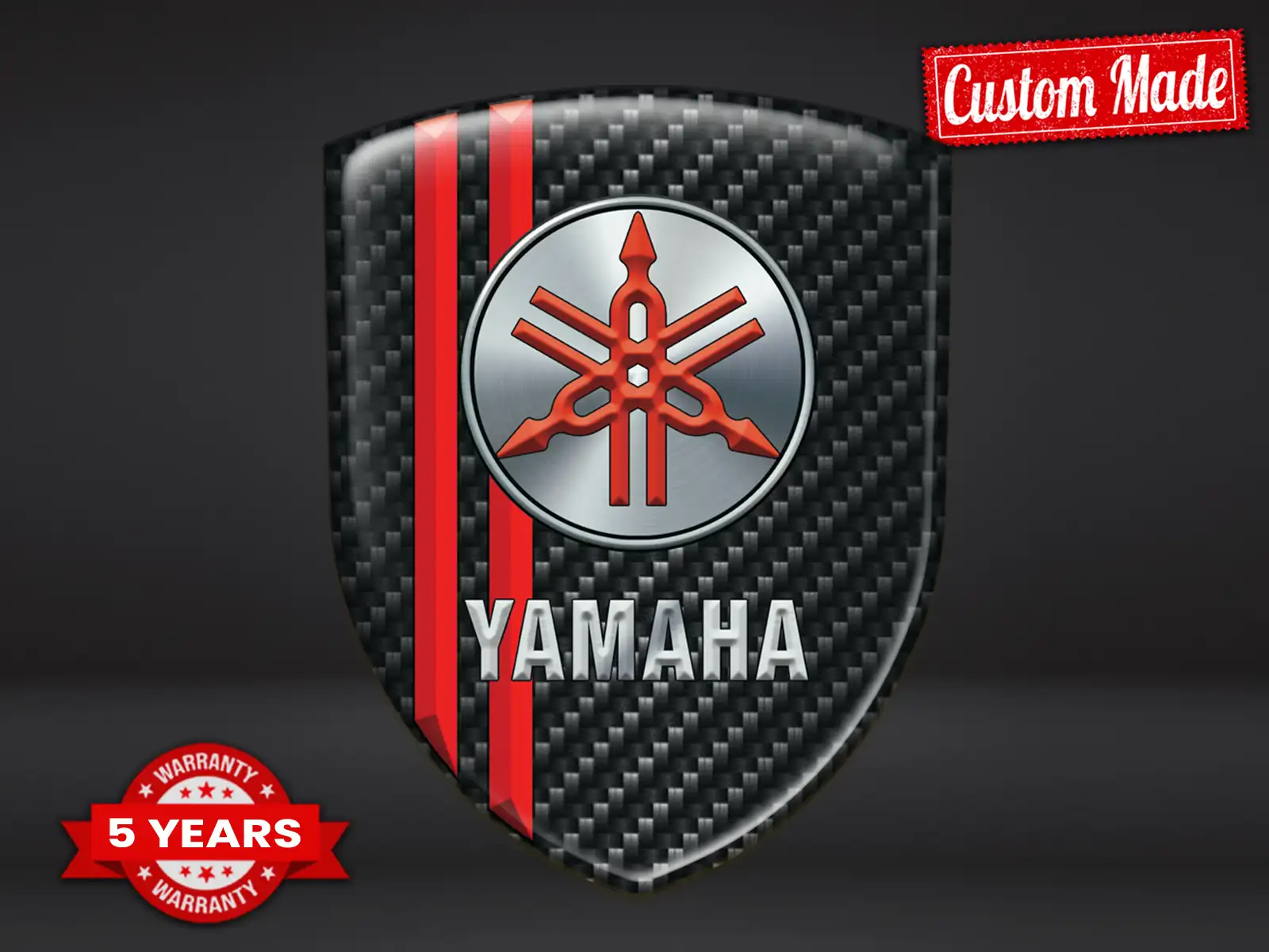 Yamaha Stoßsticker Stilvoll Drift Minimal Auto